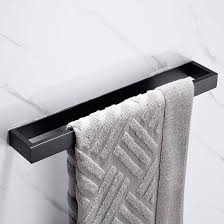 Wall Mount Aluminum Single Towel Rack