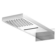 Wall Shower Head With Rainfall Waterfall