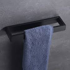 Wall Mount Aluminum Single Towel Rack