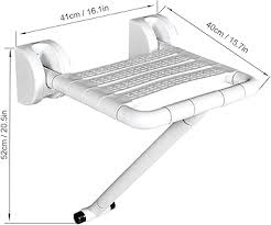 Foldable Non-slip Wall Mounted Shower Chair