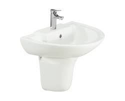 Wall-Mounted Wash Basin – Model LW241CJK2#W (590×510×200mm):