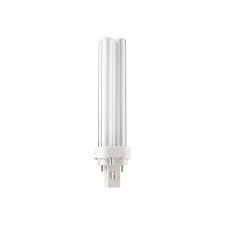 GE 18W FLUORESCENT TUBULAR LAM,G24D-2,240V