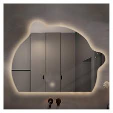 Bear Head Shaped Bathroom Led Tempered Mirror