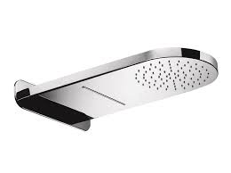 Wall Mounted Head Shower Soffione Parete Cascade Inox