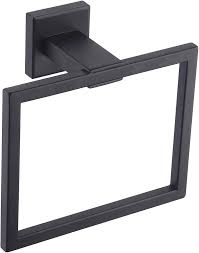 Towel Ring Matt Black