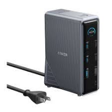 Anker Prime Charging Docking Station (14-IN-1,Dual Display ,160W (A83B62A1) -Black