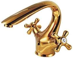 Brass Gold Basin Mixer