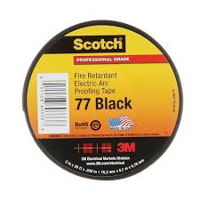 3M Scotch Fire-Retardant Electric Arc Proofing Tape 77