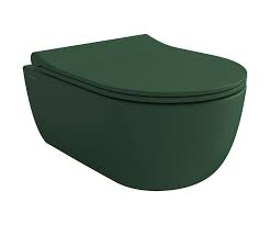 Wall Hung WC – Rimless Venezia 1295-027-0129 (Mat Green):