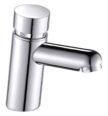 Self-closing Tap Water Saving Time Polished Chrome