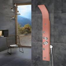 Shower Panel Rose Gold - 8118