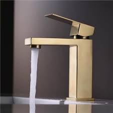 Basin Mixer Brushed Gold