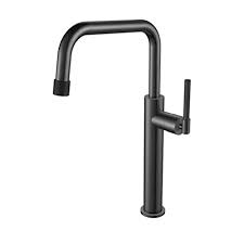 Vessel Basin Mixer Faucet With Handle - Matt Black
