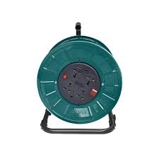 AKKOSTAR EXTENTION CABLE REEL 4 OUTLET SOCKETS WITH 20M CABLE