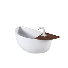 حوض غسيل معلق على الحائط