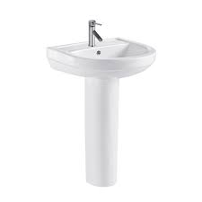 Wall Basin with Full Pedestal