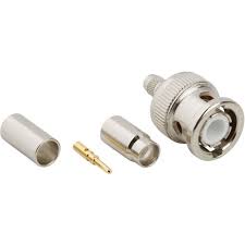 AMPHNOL BNC STR CR PL RG-58 PLEN 50 OHM