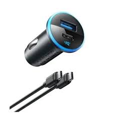 Anker 323 Car Charger (52.5W)Black -(A2735011)