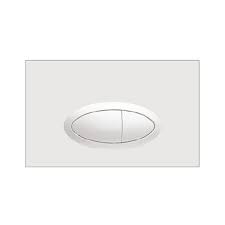 White Flush Button