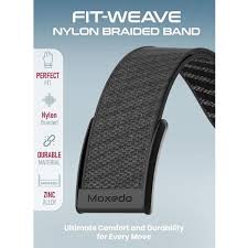 Fit Weave Nylon Braided BAND(Grey Black)