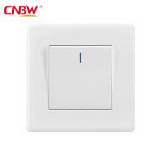 1Gang 2Way Switch (White) PC Panel & PC Frame