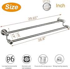BLOSSOM Double Towel Bar