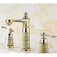 Tall Brass Basin Mixer - Gold