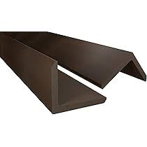 TH-S L-Corner Trim – Coffee Color 2180×56×51mm