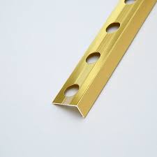 Aluminium “L” Trim – Light Gold