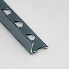 Aluminium “L” Edge Trim  (Brushed Silver)