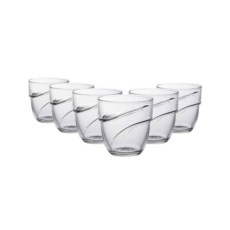 Duralex Wave Clear Tumbler Set Of 6