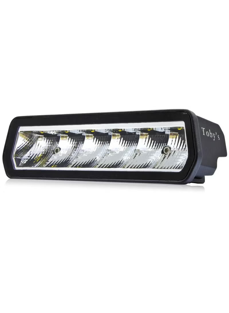 Toby’s 7-Inch 30W 3000LM LED Light Bar – Off-Road Driving Light, 2 Pieces