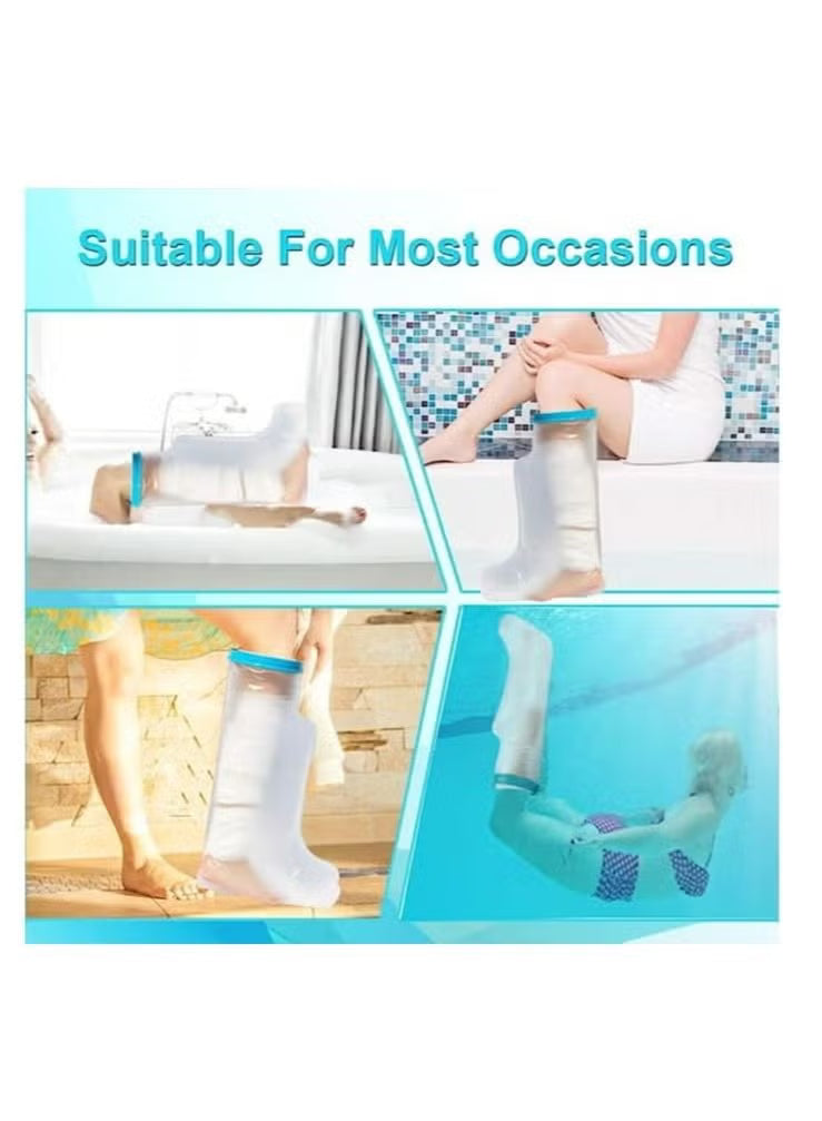 Adult Waterproof Leg Cast Cover for Shower