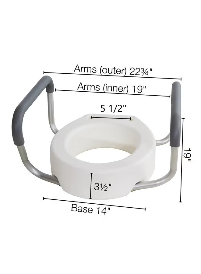 Raised Elevated Toilet Seat Riser