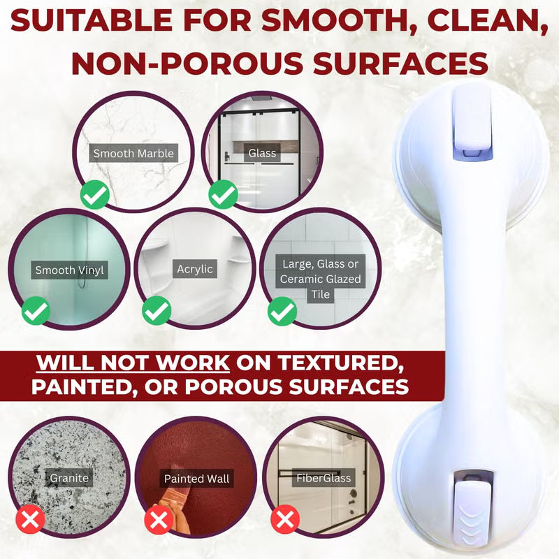 Safe-er-Grip Suction Cup Grab Bar