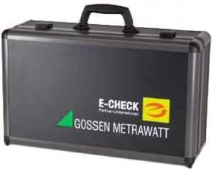 Gossen Metrawatt E-CHECK Case Aluminium Case for Testers and Accessories QATAR