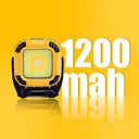 Toby’s CPL-T32 Rechargeable LED Light with Magnetic Base, Adjustable Brightness & SOS Mode