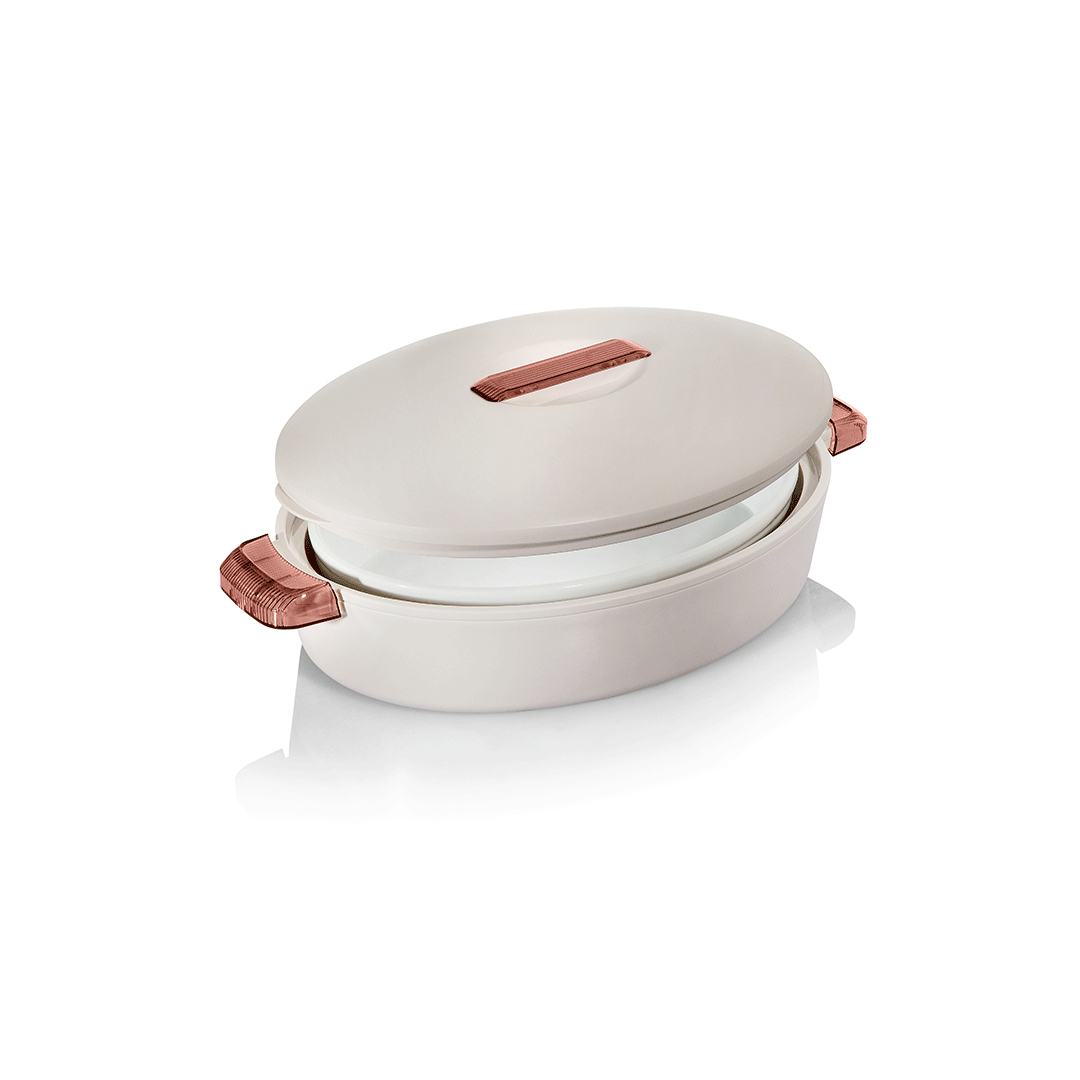 Enjoy Oval Insulated Hotpot 2.8l