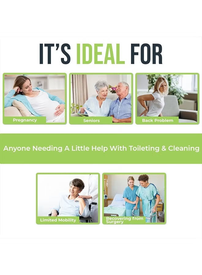 Toilet Aid – 18” Long Reach Personal Wiping Aid