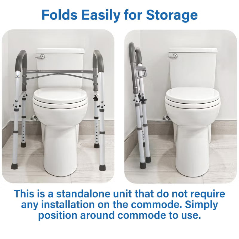 Vaunn Medical Deluxe Toilet Safety Frame