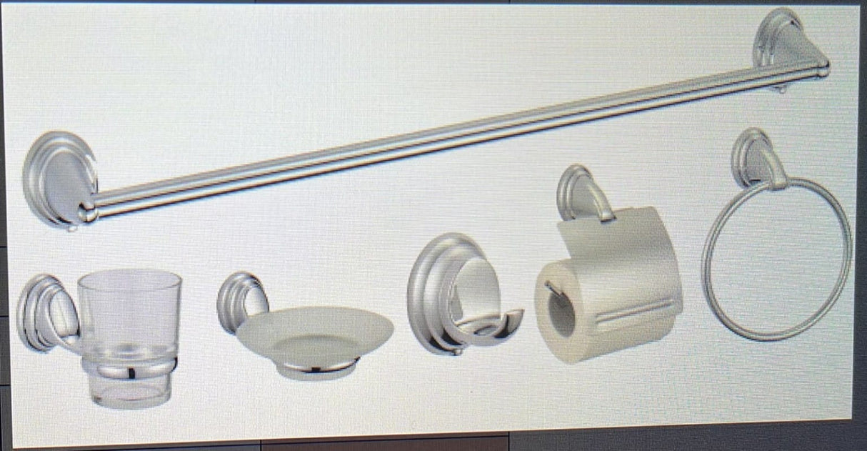 GROHE Essentials Accessories Set Master 5-in-1 40344001
