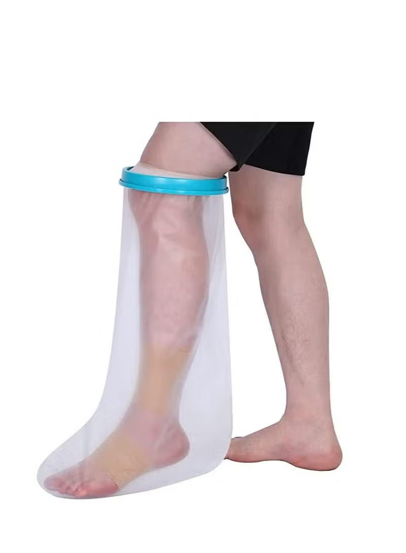 Adult Waterproof Leg Cast Cover for Shower