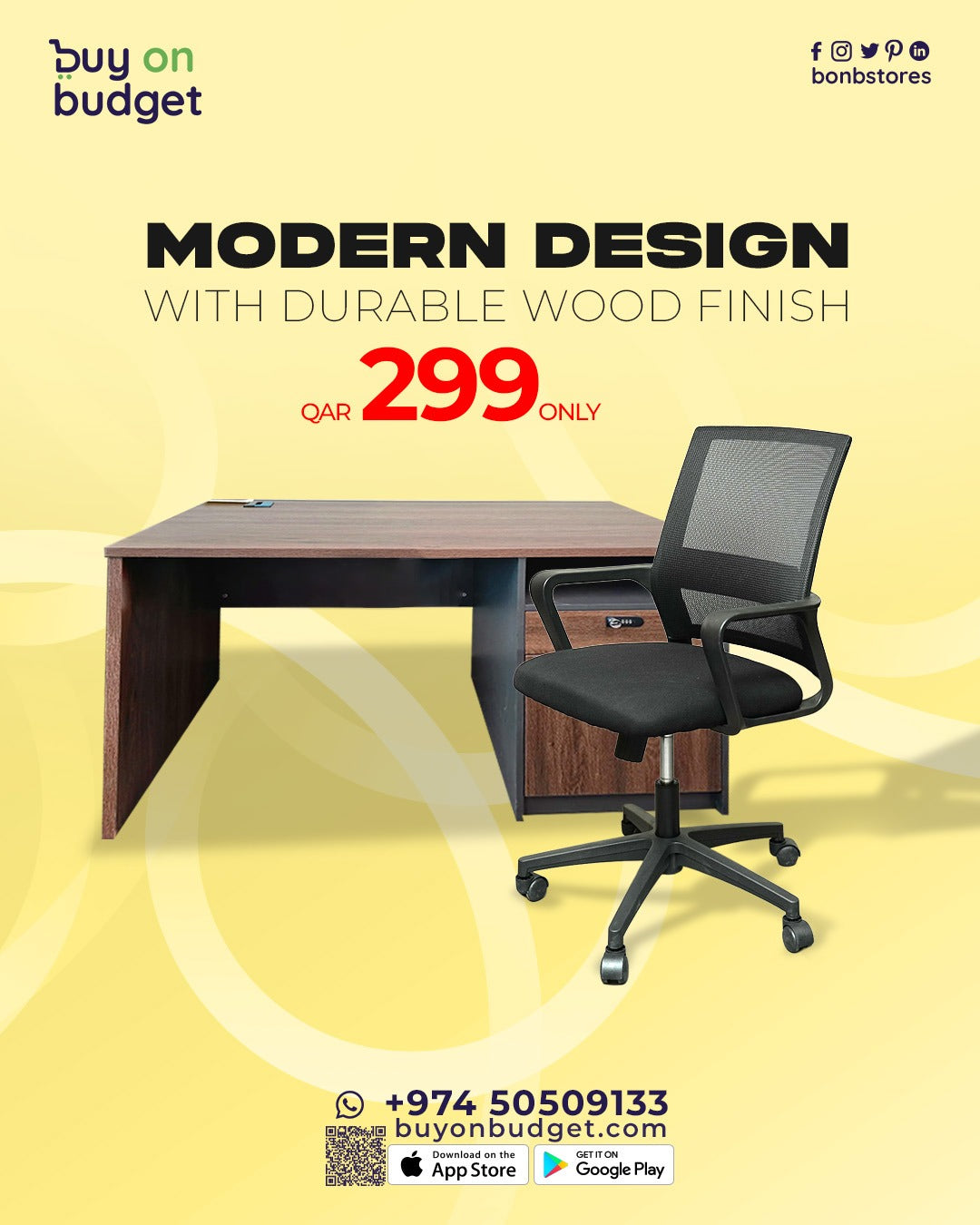 Office Table with Chair