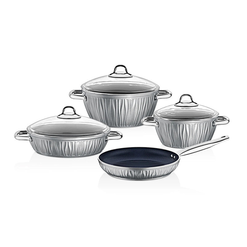 Falez Gray Cookware Set
