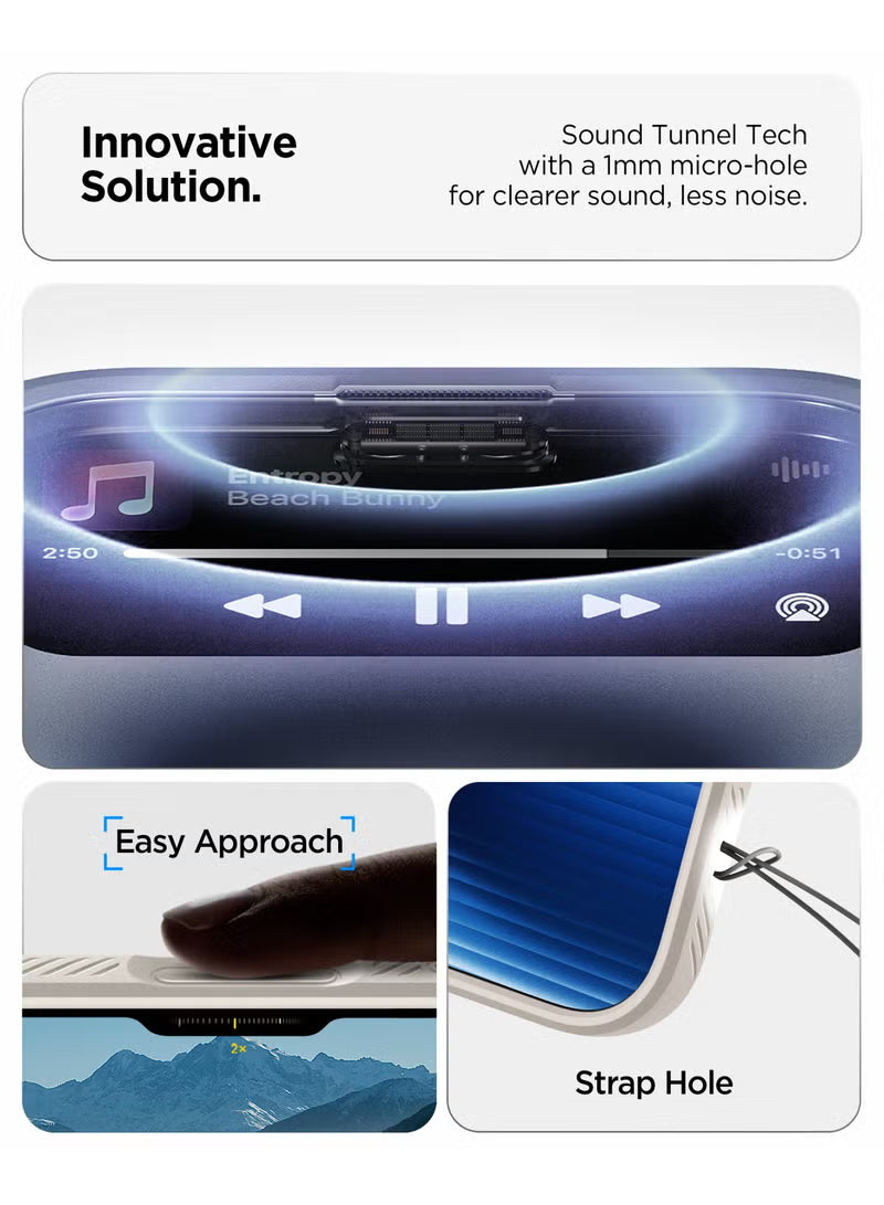 Liquid Air iPhone 17 Pro Max Case Cover (2025) - Natural Titanium