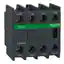 Schneider Auxiliary contact block, TeSys Deca, 2NO + 2NC, front mounting, screw clamp terminals