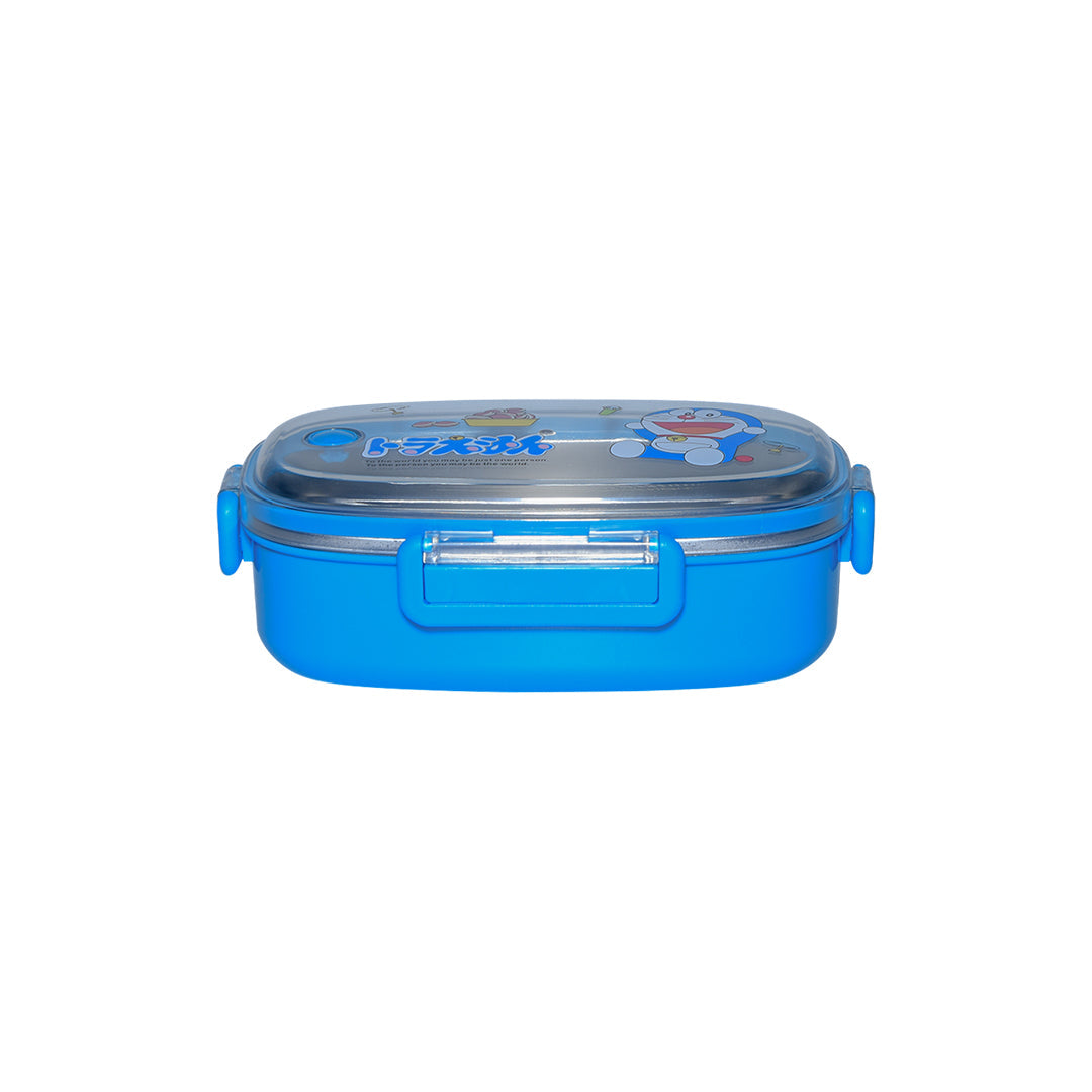 Fj Lunch Box With Spoon Doraemon