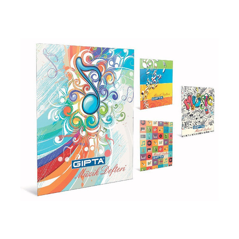 Gipta Notebook Music A4 40 Sheets