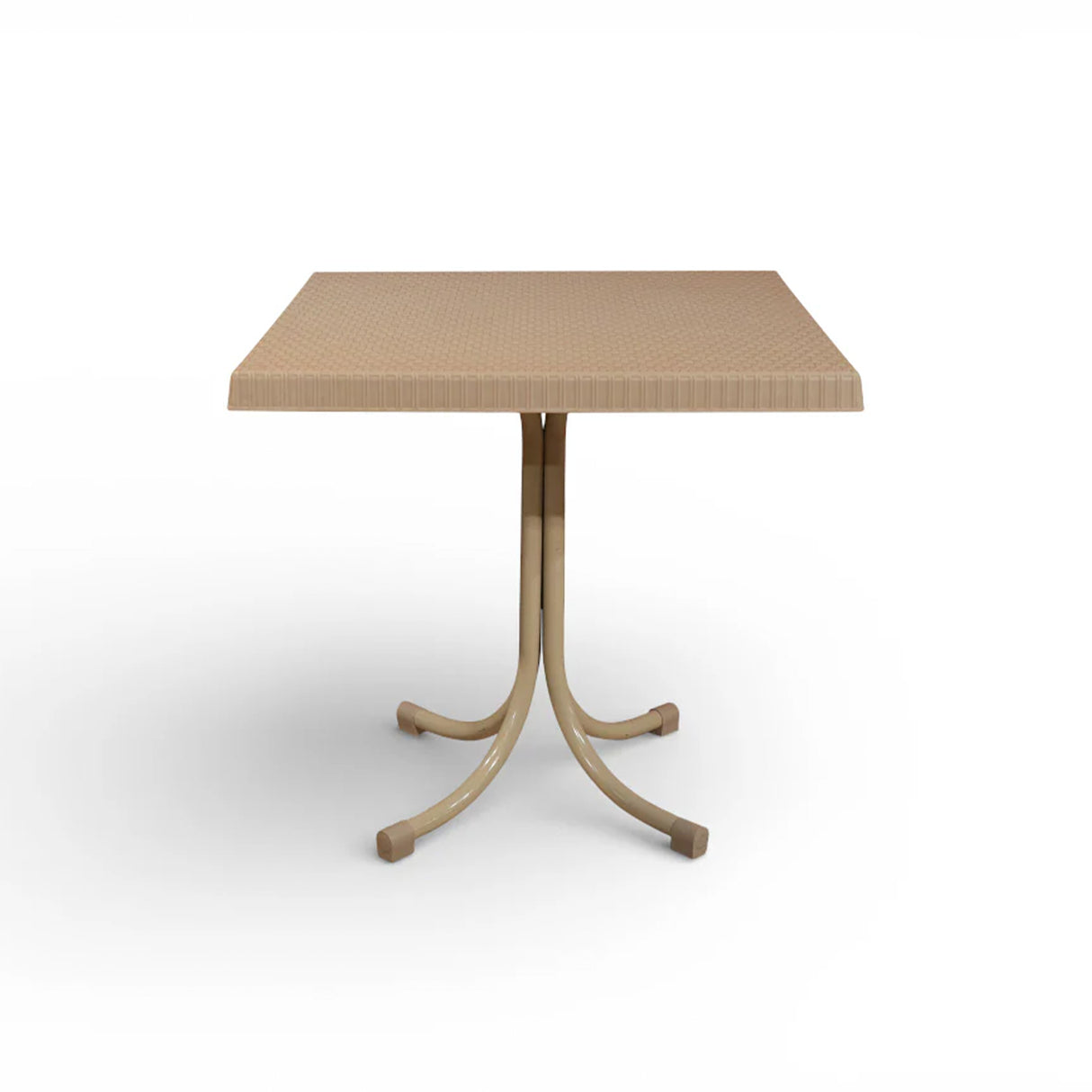 CT063 Palmiye Rattan Table (Fixed Style, Dark Brown / Cappuccino)