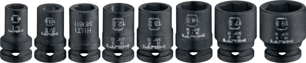 SI-S 3/8″ Short Impact Socket